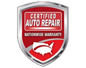 Certified Auto Repair - Nationwide Warranty